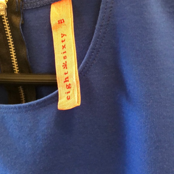 New with tags. Size Medium black and blue dress. - Picture 3 of 6